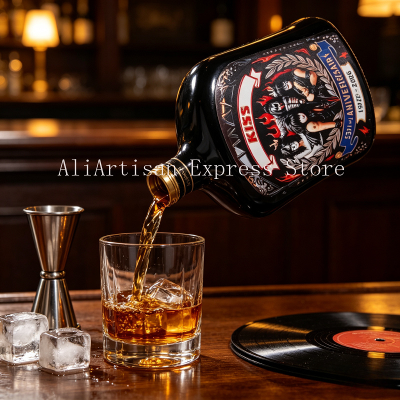 Rock‑Music Inspired Whiskey De - Vintage Collectible Liquor Bottles ulasan dan harga