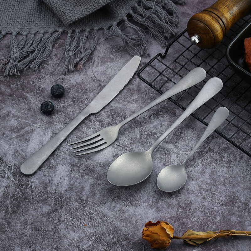 304 Stainless Steel Retro Cutl - Vintage Collectible Spoons ulasan dan harga