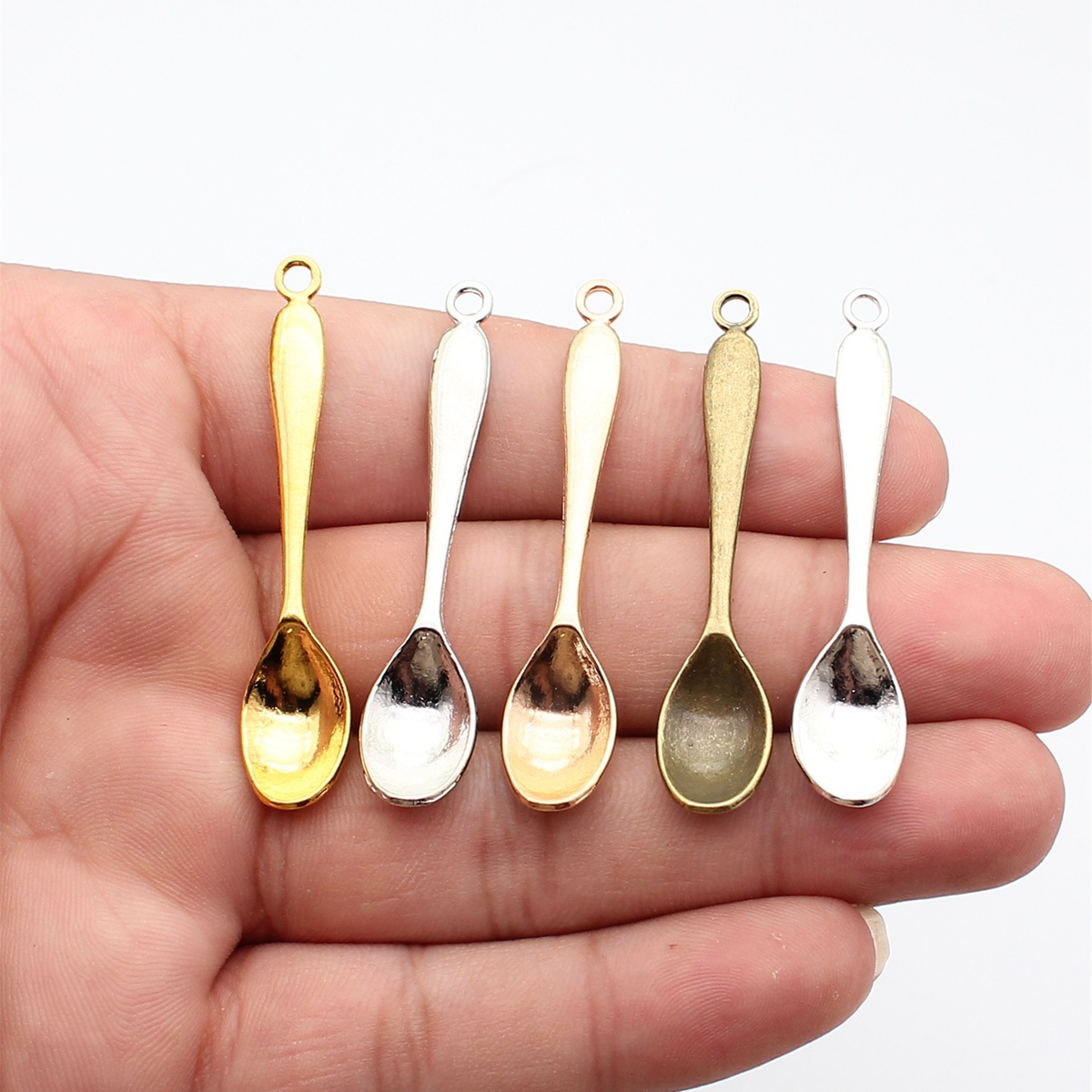 WYSIWYG 10pcs 54x11mm 5 Colors - Vintage Collectible Spoons ulasan dan harga