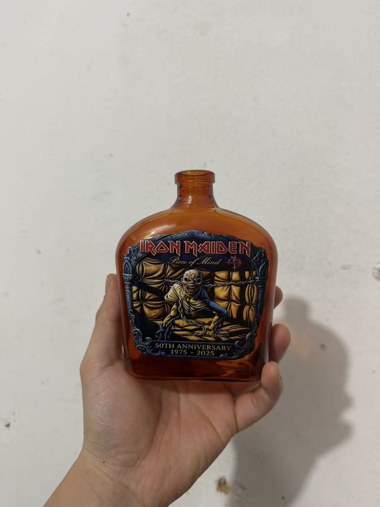 Vintage Rock Themed Mummy Scul - Vintage Collectible Bottles ulasan dan harga