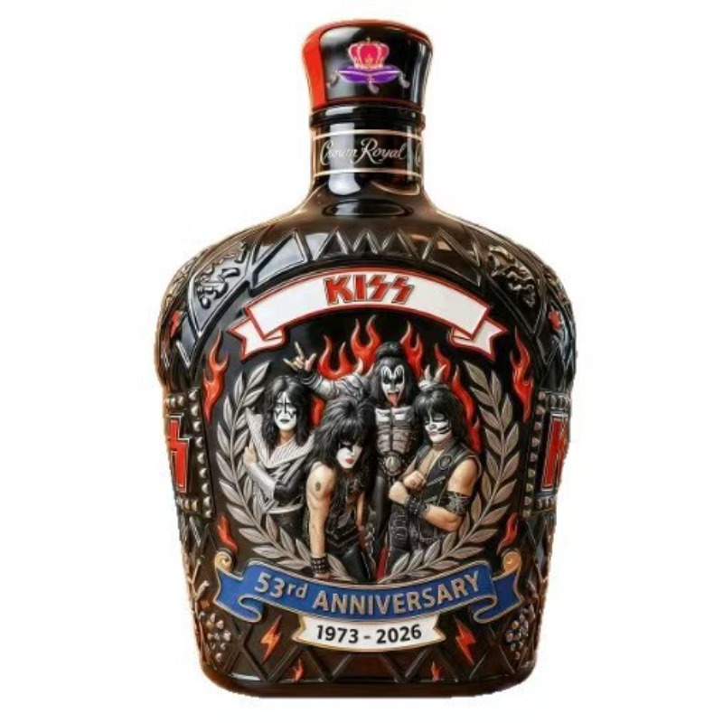 Collectible KISS Band Style Wh - Vintage Collectible Liquor Bottles ulasan dan harga