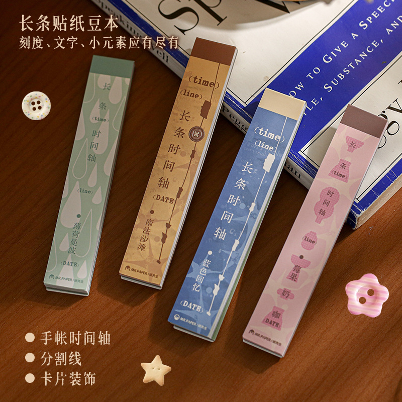 40Pcs Vintage Washi Paper Long - Vintage Collectible Books ulasan dan harga