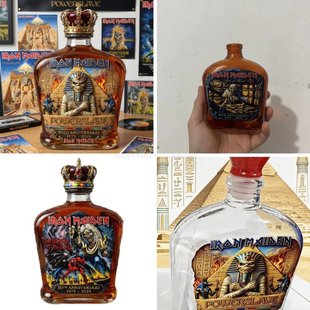 Vintage Rock Mummy Sculpture L - Vintage Collectible Liquor Bottles ulasan dan harga